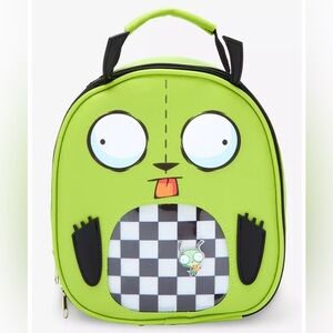 Invader Zim GIR Pin Collector Lunch Bag